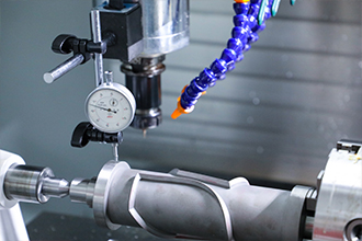 數控(kòng)機床百(bǎi)分表測(cè)試